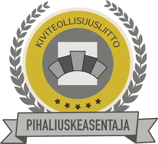 Linkki Kivi-liiton Pihaliuskeasentaja sertifikaatti.